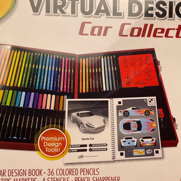 New Crayola Virtual Design Pro Cars Collection - Picture 3 of 12